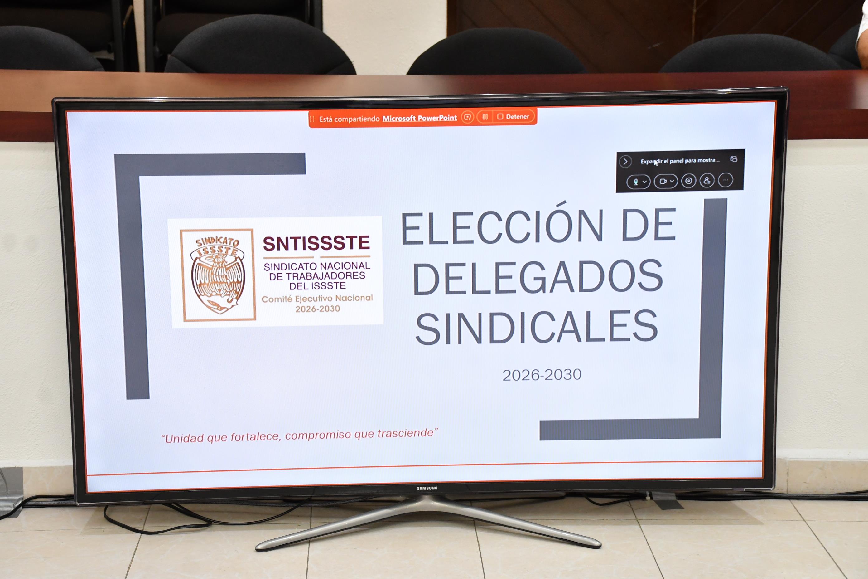 Capacitación a Secciones Sindicales y a Comités Seccionales Electorales, Vía Zoom